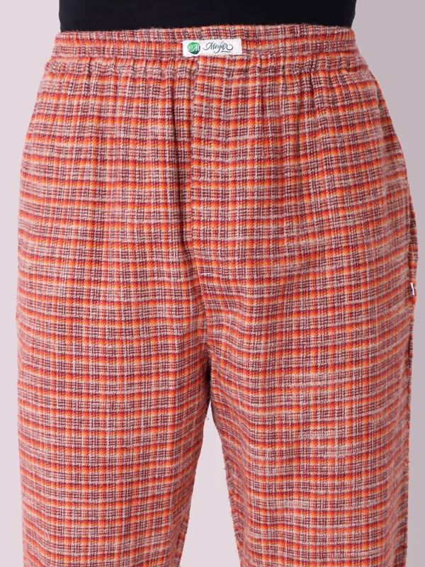 Mens__Brushed_Pure_Cotton_Multi_Color_Pajama_with_Eleasticated_Waist