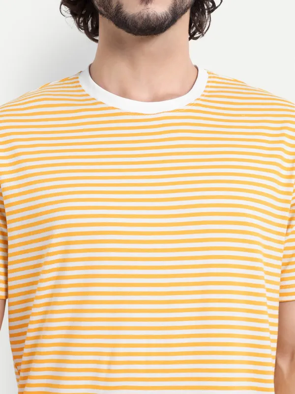 Mens_Striped_Pure_Cotton_T_shirt_with_Contrast_Rib