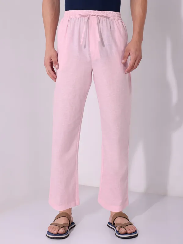 Pack_of_2_Mens_Pure_Cotton_Pajama_Elasticated_Waist_with_Drawstring