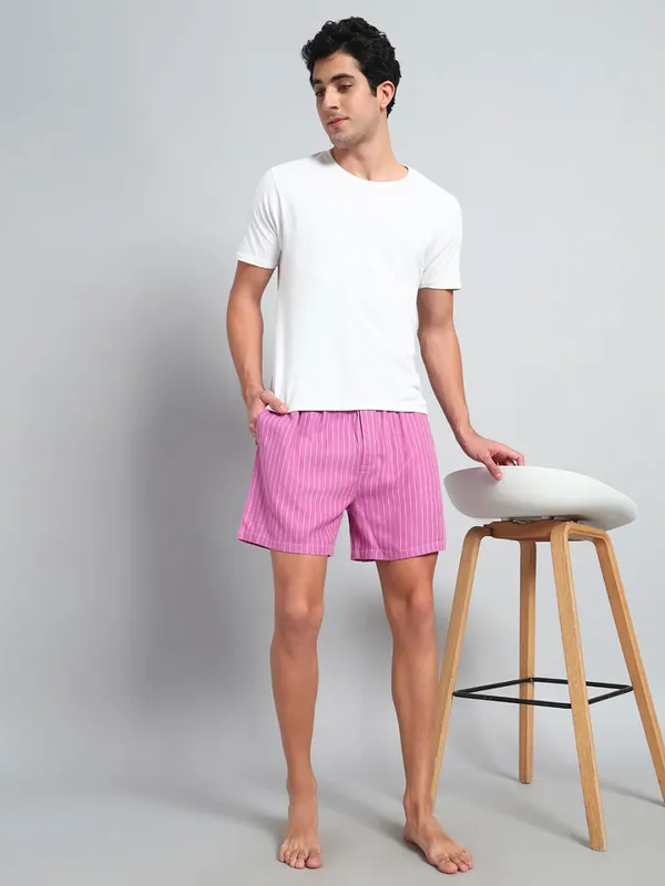 Wine_White_Stripe_Modern_Relaxed_Boxer_Shorts_For_Men