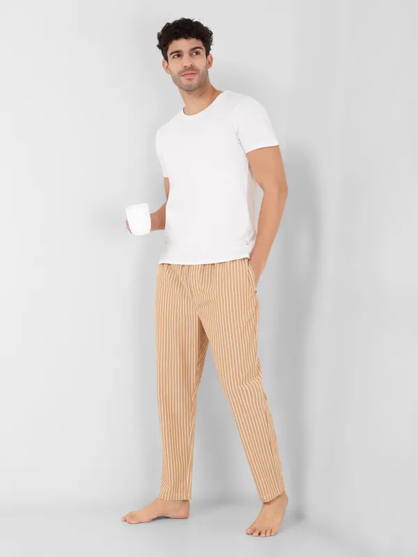 Minjar_Men's_Stripes_Lounge_Pants,_Elastic_Waist,_Relaxed_Fit