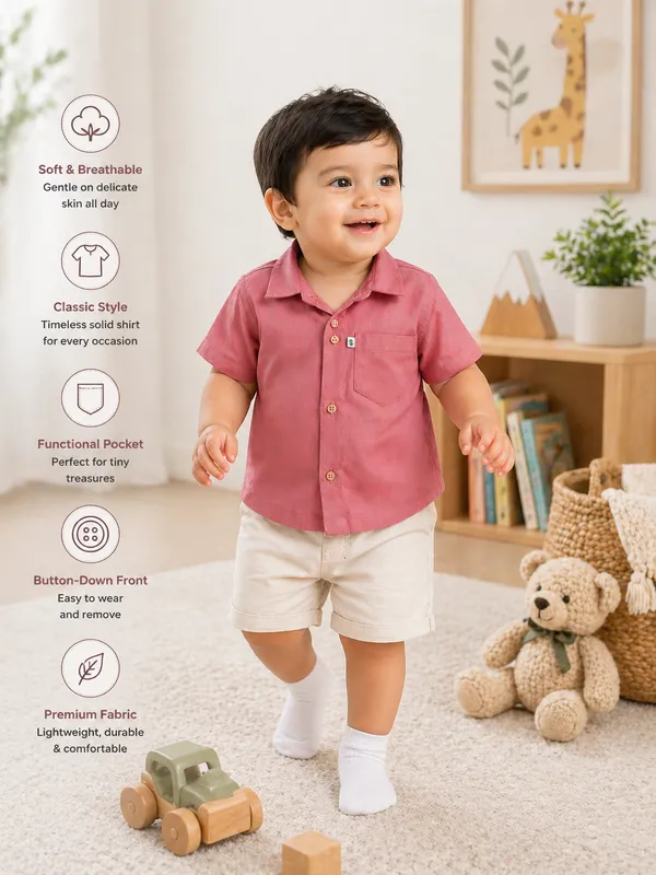 Toddler_Boys_Cotton_Shirt_(0–3_Years)_–_Soft_Breathable_Solid_Half_Sleeve_Baby_Shirt