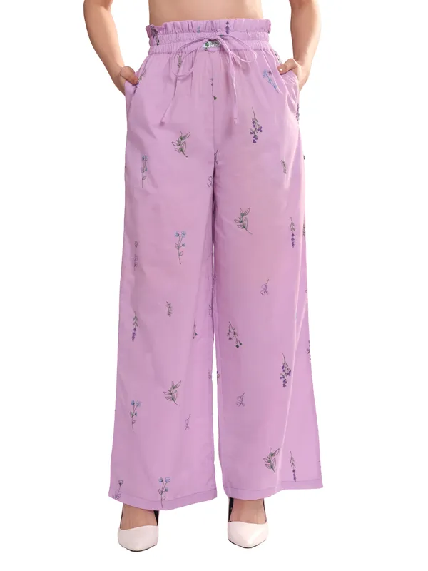 Women's_Floral_Embroidered_Pajama_Pants,_Lilac_Purple_Wide_Leg_Lounge_Wear_with_Elastic_Paperbag_Waist,_Drawstring_Closure