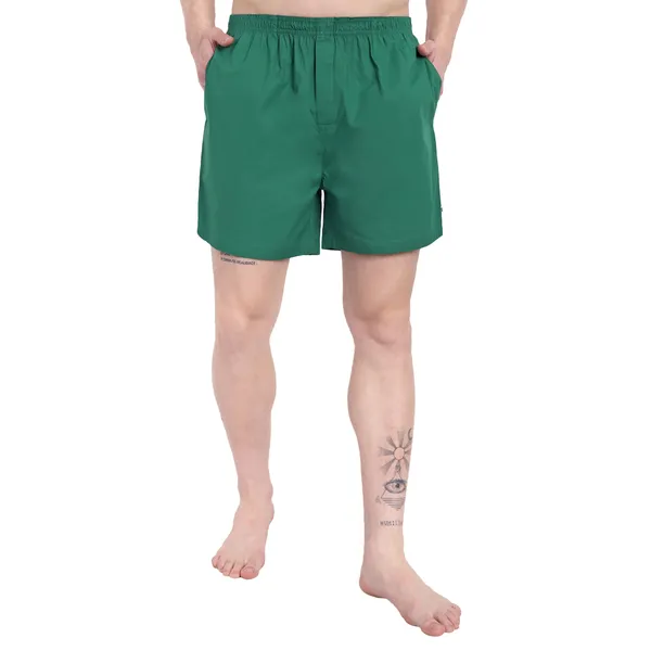 Green_Solid__Boxer_Shorts_For_Men