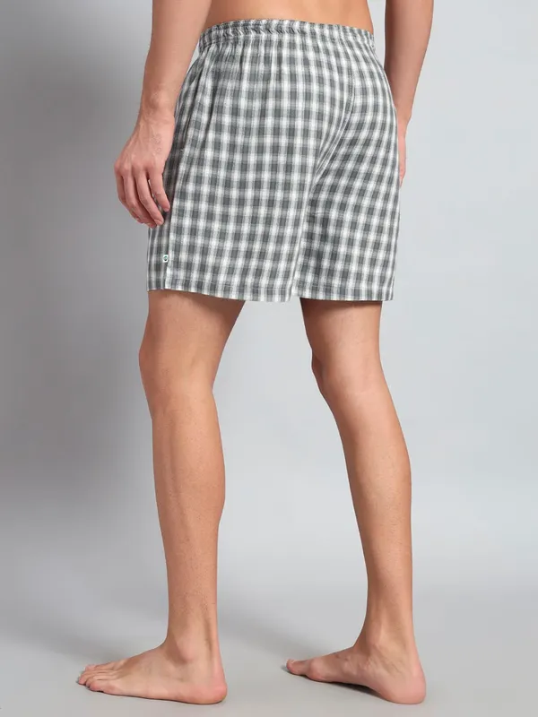 Dark_Olive_Check_Modern_Relaxed_Boxer_Shorts_For_Men