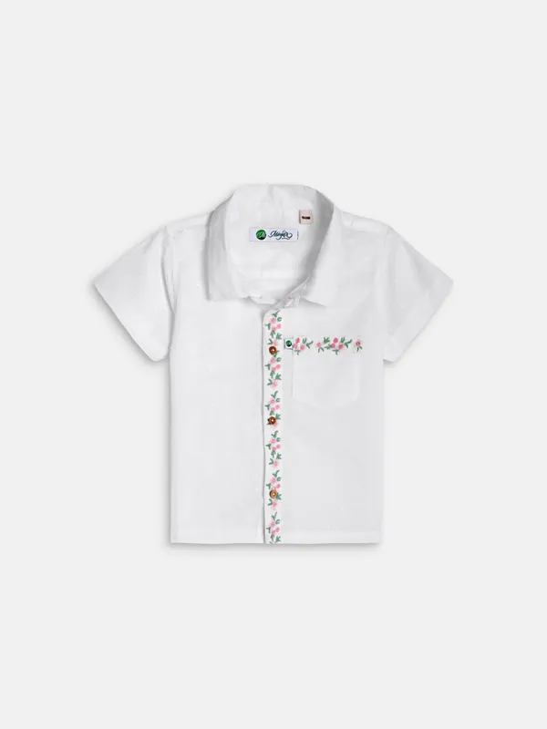 Minjar_Kids_Embridered_Cotton_Shirt_(0–3_Years)_|_Soft,_Comfortable_&_Breathable_|_Half_Sleeve_Casual_Wear_for_Boys