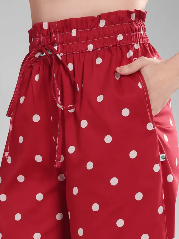 Women's_Red_Polka_Dot_Pajama_|_Soft_Pure_Cotton_|_Relaxed_Fit_with_Pockets