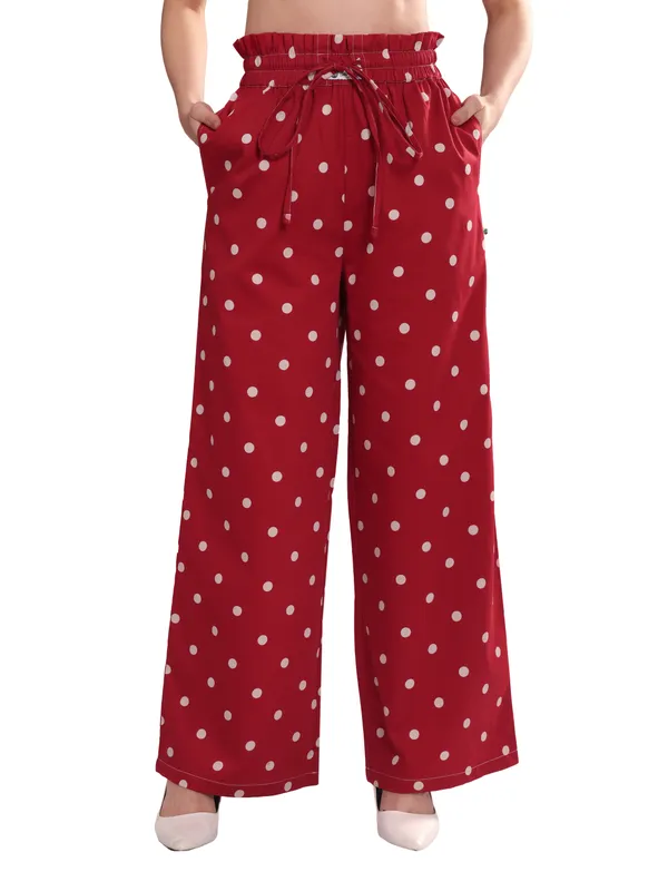 Women's_Red_Polka_Dot_Pajama_|_Soft_Pure_Cotton_|_Relaxed_Fit_with_Pockets