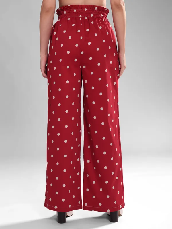Women's_Red_Polka_Dot_Pajama_|_Soft_Pure_Cotton_|_Relaxed_Fit_with_Pockets