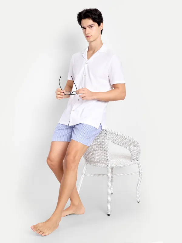 Navy_Blue_&_White_Oxford_Stripes_Pure_Cotton_Modern_Relaxed_Boxer_Shorts_For_Men