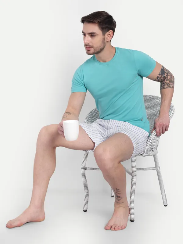 Pack_of_2_Men's_Pure_Cotton_Boxer_Shorts,_Regular_Fit,_Light_Blue,_Elastic_Waist