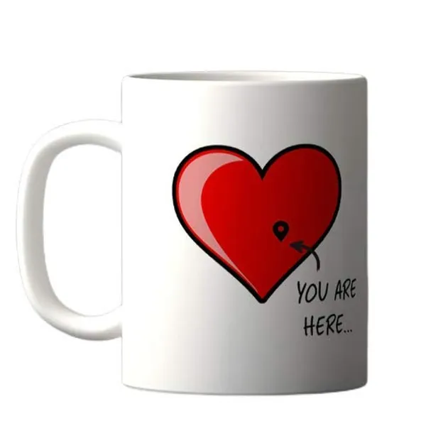 Non-Customizable_White_You_Are_Here_Printed_Valentine_Mug