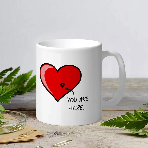 Non-Customizable_White_You_Are_Here_Printed_Valentine_Mug