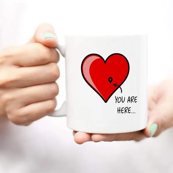 Non-Customizable_White_You_Are_Here_Printed_Valentine_Mug