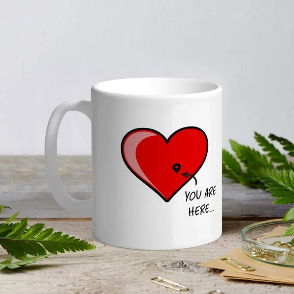 Non-Customizable_White_You_Are_Here_Printed_Valentine_Mug