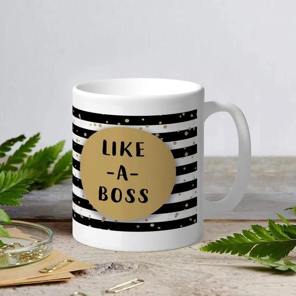 Non-Customizable_White_Like_A_Boss_Printed_Coffee_Mug
