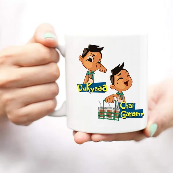 Non-Customizable_White_Chai_Garam_Printed_Coffee_Mug