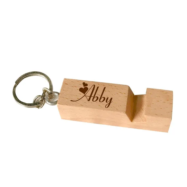 Brown_Personalized_Name_Wooden_Keychain