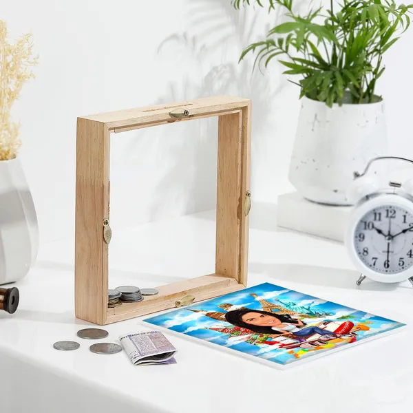 Blue_Decorative_customizable_Photo_Wooden_Piggy_Bank