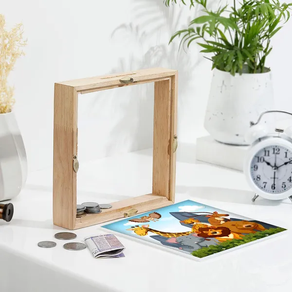Multicolor_Non-Customizable_Wooden_Transparent_Money_Bank