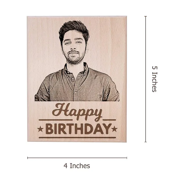 Brown_Engraved_Happy_Birthday_Wooden_Customizable_Photo_Frame_With_Custom_Text_(6_X_4_In)