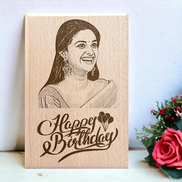 Brown_Engraved_Happy_Birthday_Wooden_Customizable_Photo_Frame_With_Custom_Text
