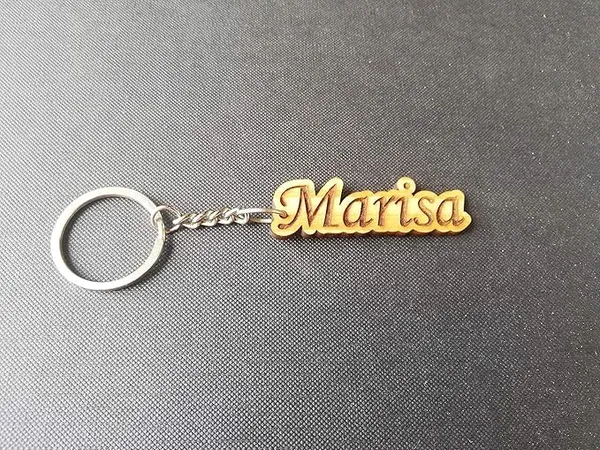 Brown_Customizable_Engraved_Name_Wooden_Keychain