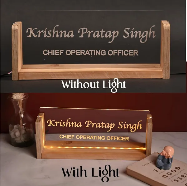 Brown_customizable_Customizable_Led_Desk_Name_Plate_With_Holder