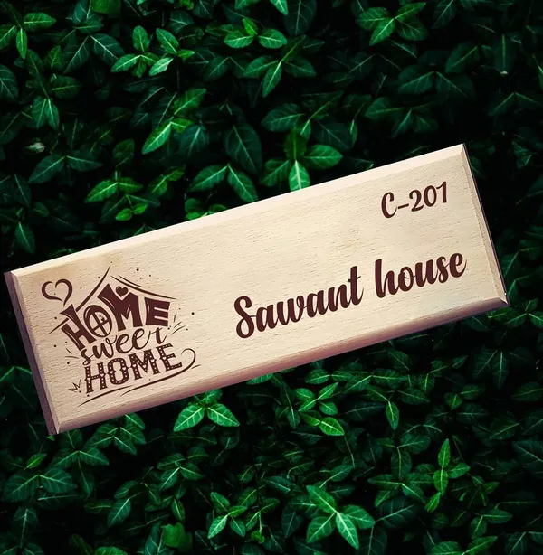Brown_customizable_Wooden_Home_Sweet_Design_Engraved_Nameplate_(11_X_4_In)