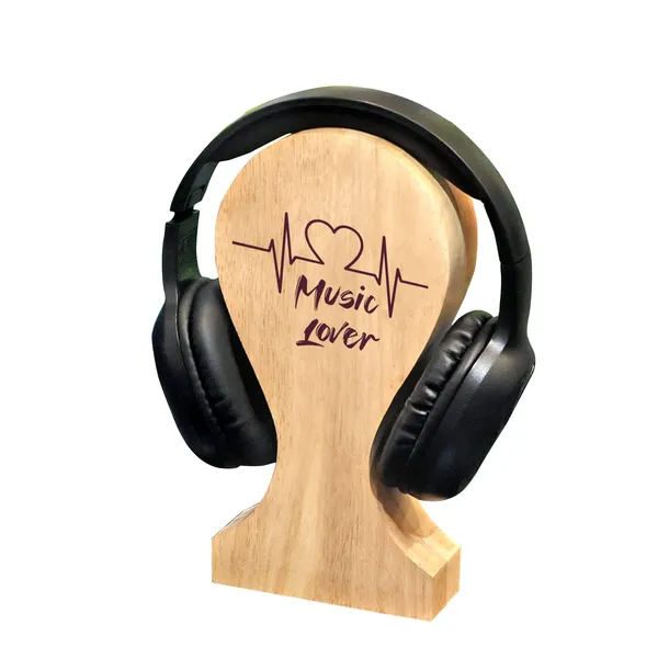 Wooden_Non-Customizable_Music_Lover_Design_Headphone_Holder_For_Gamer
