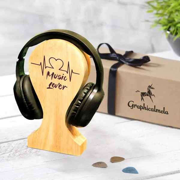 Wooden_Non-Customizable_Music_Lover_Design_Headphone_Holder_For_Gamer