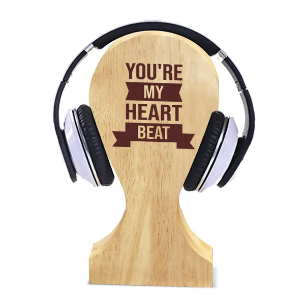 Brown_Non-Customizable_Wooden_You_Are_My_Heart_Headphone_Holder