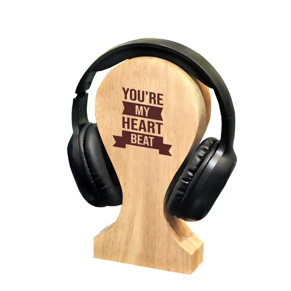 Brown_Non-Customizable_Wooden_You_Are_My_Heart_Headphone_Holder