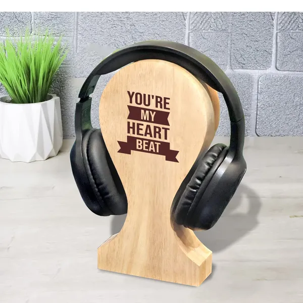 Brown_Non-Customizable_Wooden_You_Are_My_Heart_Headphone_Holder