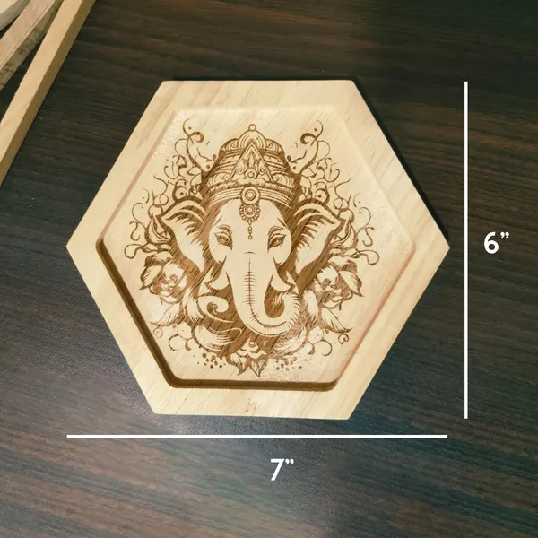 Brown_Non-Customizable_Wooden_Engraved_Ganesha_Showpiece