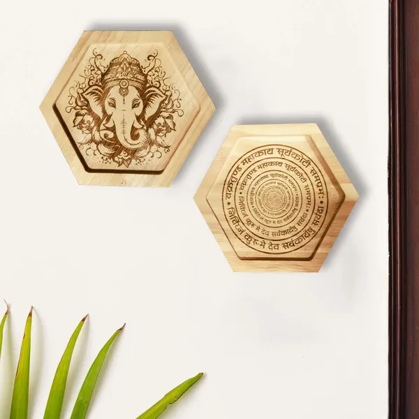 Brown_Non-Customizable_Wooden_Engraved_Ganesha_&_Mantra_Wall_Hanging