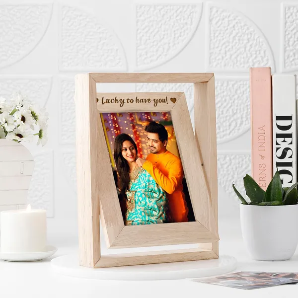 Customizable_Lucky_To_Have_You_Rotating_Frame_(4_X_6_In)