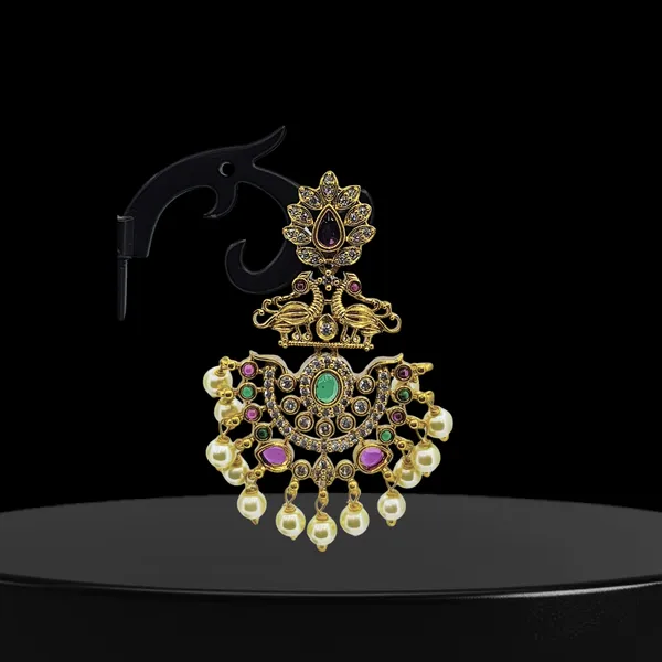Royal_Peacock_Elephant_Chandbali_with_Pearl_Drops