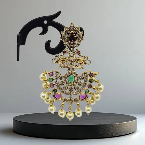 Royal_Peacock_Elephant_Chandbali_with_Pearl_Drops
