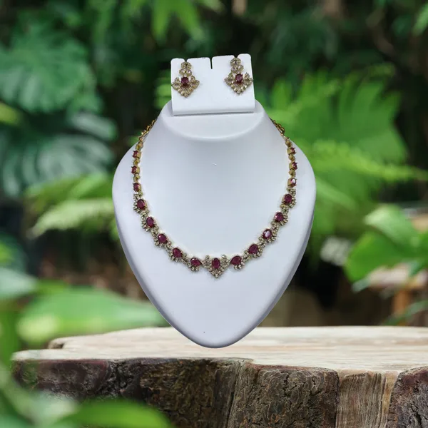 Royal_Ruby_Spark_Necklace_with_Earring_Set_For_Women