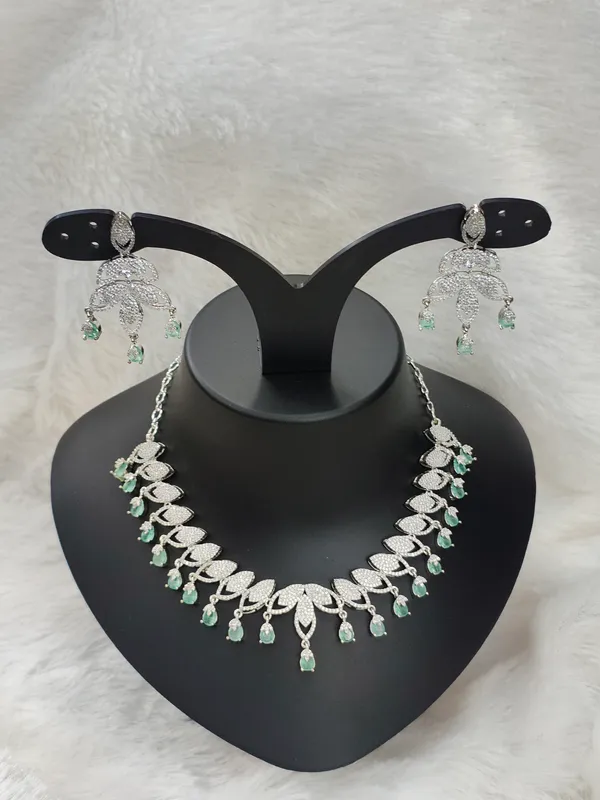 Mint_American_Diamond_Stone_Necklace_with_Earring_Set_For_Women