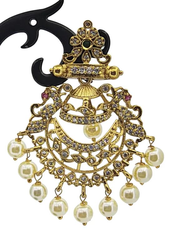Pearl_Drop_Peacock_Chandbali_Earrings