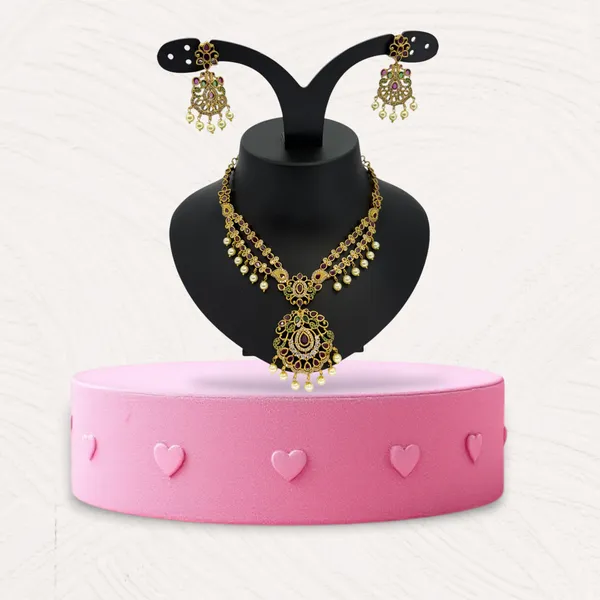Antique_Gold_Plated_AD_Necklace_Set_with_Green_and_Ruby_Stones