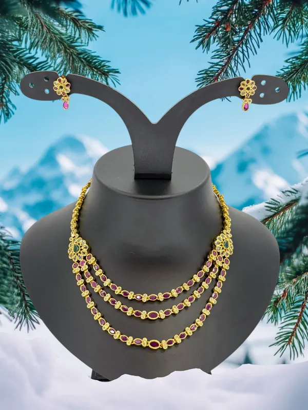 Ruby_Bloom_Layered_Necklace_Set