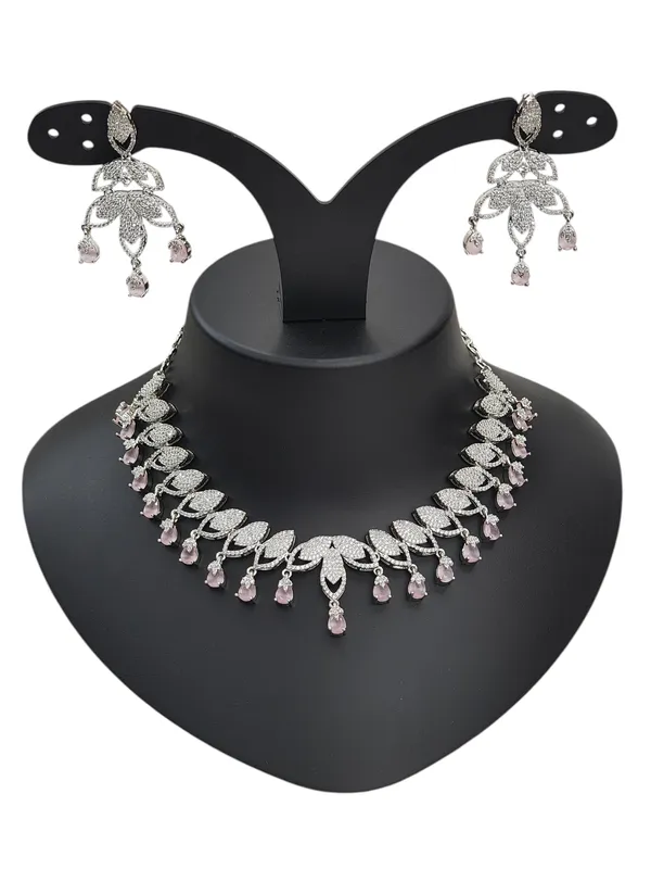 Baby_Pink_American_Diamond_Stone_Necklace_with_Earring_Set_For_Women
