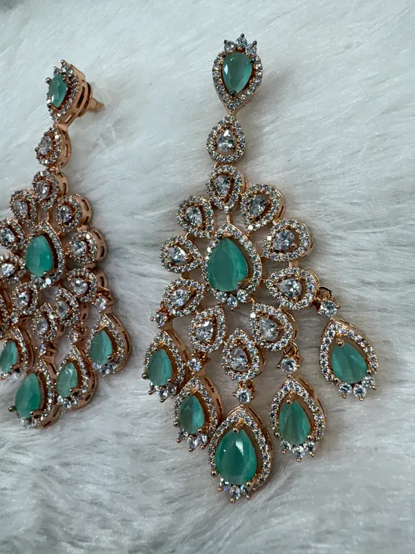 Mint_American_Diamond_Stone_Earring_Set_For_Women