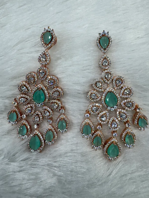 Mint_American_Diamond_Stone_Earring_Set_For_Women