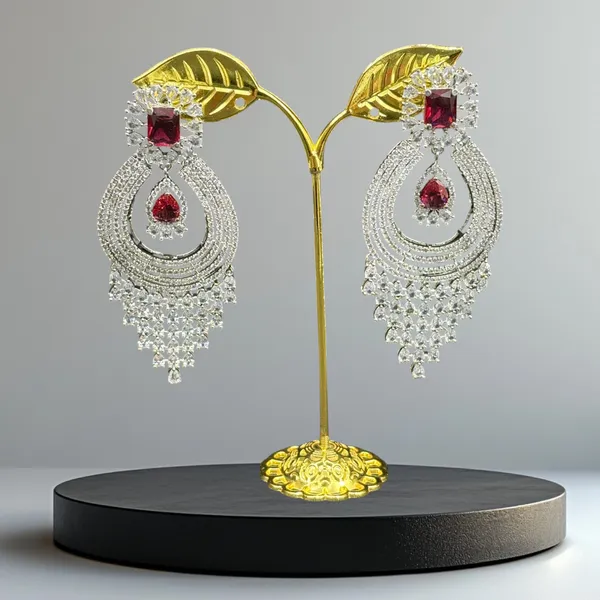 Onion_Pink_American_Diamond_Stone_Earring_Set_For_Women