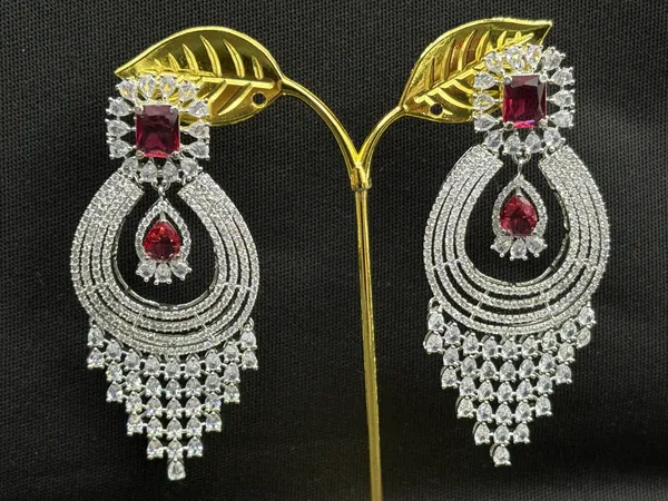 Onion_Pink_American_Diamond_Stone_Earring_Set_For_Women