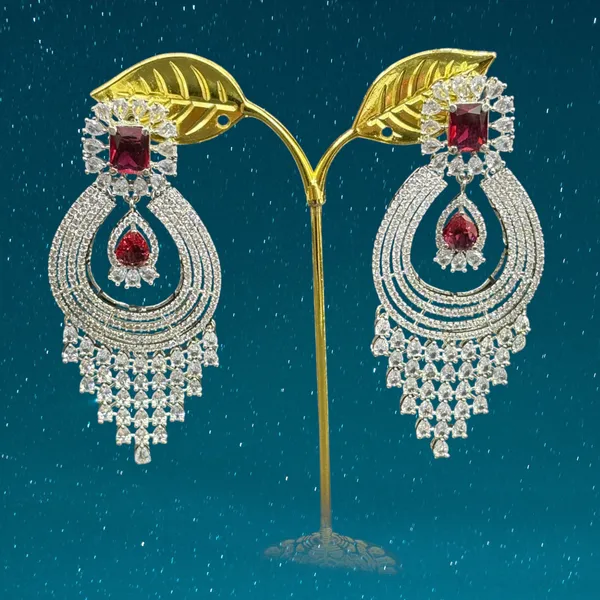 Onion_Pink_American_Diamond_Stone_Earring_Set_For_Women
